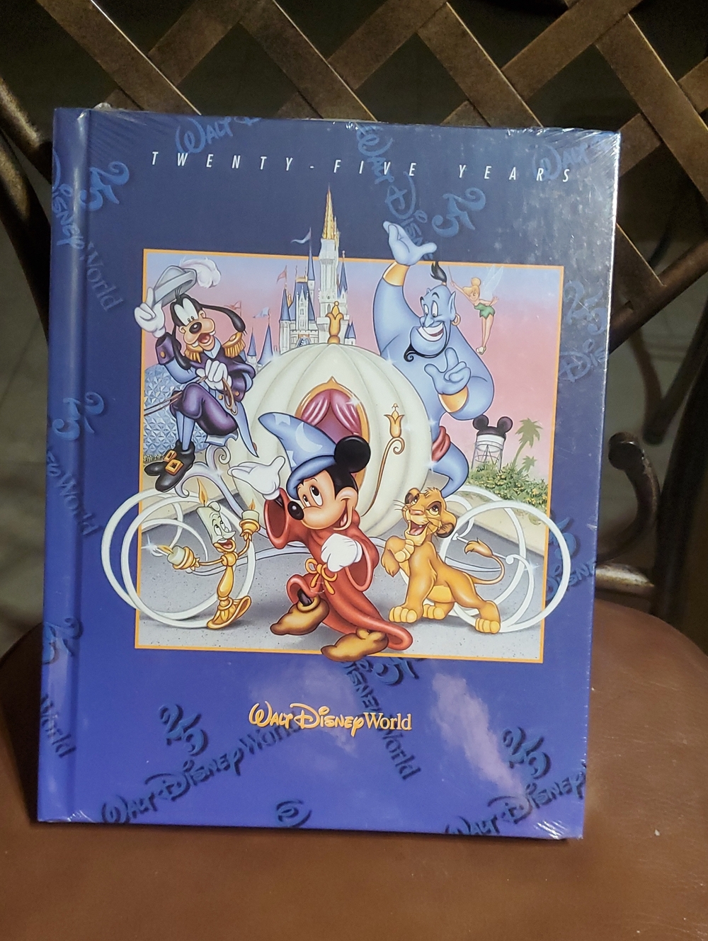 Walt Disney World Twenty Five 25 Years Hardcover Book NEW SEALED 1996 Souvenir